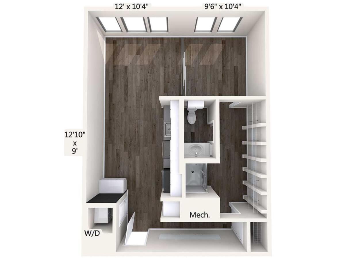 1br W Wd Gym Roof Nr Assembly T Bos-555a Somerville